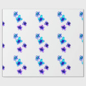 Floral wrapping Paper Cadeaupapier (Vlak)