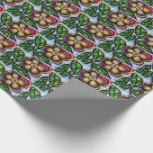 Floral wrapping Paper Cadeaupapier (Hoek)