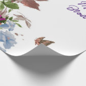 Floral wrapping Paper Cadeaupapier (Hoek)