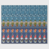 Floral Wrapping Paper Cadeaupapier (Vlak)