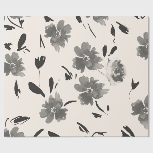 Floral wrapping Paper Cadeaupapier (Vlak)