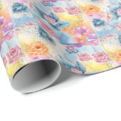 Floral Wrapping Paper Cadeaupapier (Rol Hoek)