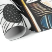 Floral wrapping Paper Cadeaupapier (Rol Hoek)