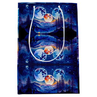 Floral Wrapping Paper Medium Cadeauzakje