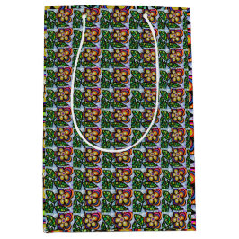 Floral wrapping Paper Medium Cadeauzakje
