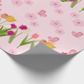 Floral Wrapping Paper – Prachtige bloempatronen Cadeaupapier (Hoek)