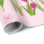 Floral Wrapping Paper – Prachtige bloempatronen Cadeaupapier (Rol Hoek)