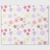 Floral Wrapping Paper – Prachtige bloempatronen Cadeaupapier (Vlak)