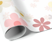 Floral Wrapping Paper – Prachtige bloempatronen Cadeaupapier (Rol Hoek)