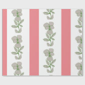 Floral wrapping papier (Vlak)