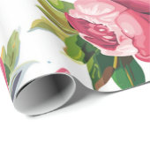 FLORAL WRAPPING PAPIER (Rol Hoek)
