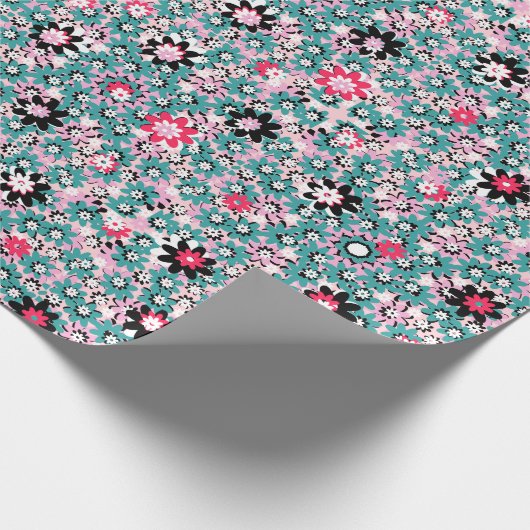 Floral wrapping papier – Stijlvol (Hoek)