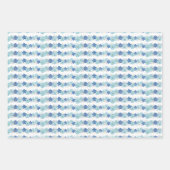 Floral wrapping papieren bladen inpakpapier vel (Voorkant)