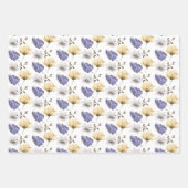 Floral wrapping papieren bladen inpakpapier vel (Voorkant 2)