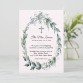 Floral Wreatal Funeral Memorial Remembrance Pink (Staand voorkant)