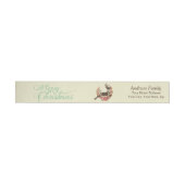 Floral Wreater Wraparound Label (Individueel)