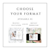 Floral Wreath Cross Foto Girl First Commune Kaart