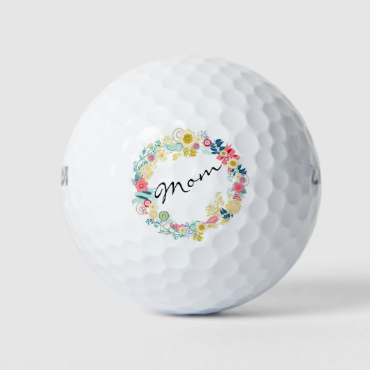 Floral Wreath Golfballen (Voorkant)
