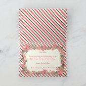 Floral Wreath Happy Moederdag Kaart (Binnen)