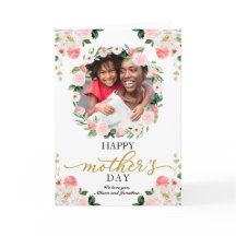Floral Wreath Happy Mothers Day