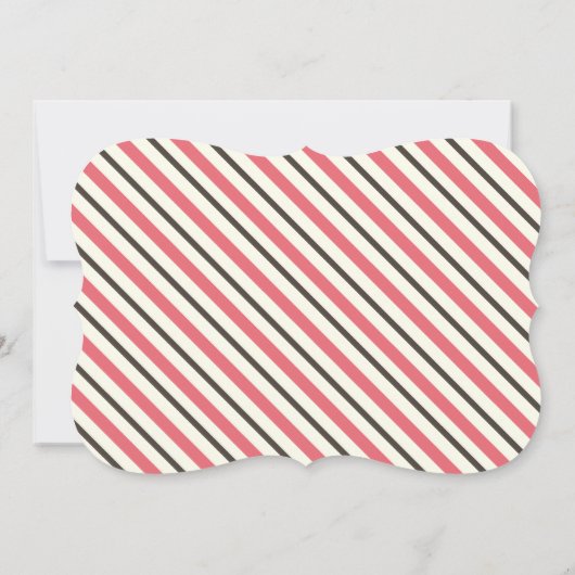 Floral Wreath Moederdag Brunch Kaart (Achterkant)