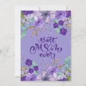 Floral Wreath Moederdag Foto (Voorkant)