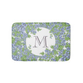 Floral Wreath Monogram Badmat (Voorkant)