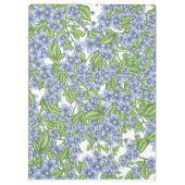 Floral Wreath Monogram Klembord (Achterkant)