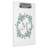 Floral Wreath Monogram Klembord (Rechts)
