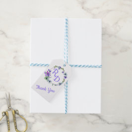  Floral Wreath Monogrammed Wedding Cadeaulabel