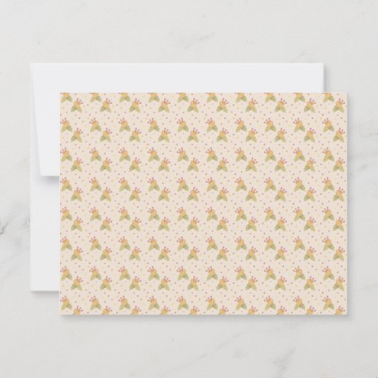 Floral Wreath Photo Moving Announcement Aankondiging (Achterkant)