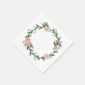 Floral Wreath Servetten (Hoek)