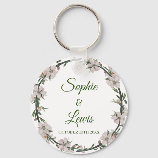 Floral Wreath Sleutelhanger (Voorkant)