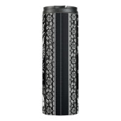  Floral Wreath Thermal Tumbler Thermosbeker (Achterkant)