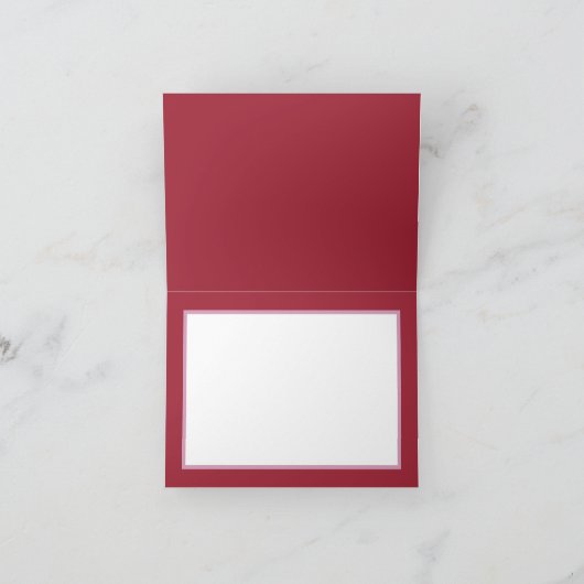 Floral Wreath White Orchids Chic Floral Thank You Kaart (Binnen)