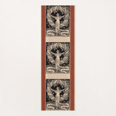 Floral Wreath Yoga Mat (Voorkant)