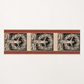 Floral Wreath Yoga Mat (Voorkant (horizontaal))