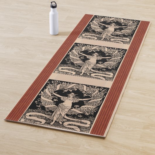 Floral Wreath Yoga Mat (In situ)