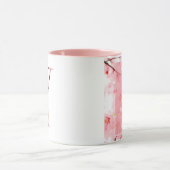 Floral Y Initial Mug | Personalized Name & Traits Mok (Midden)