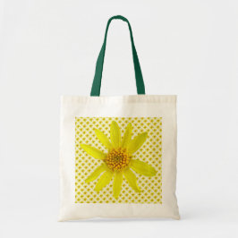 Floral Yellow Wildflower Arnica Tote Bag