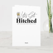 Floral Yin Yang Bloemenmeisje Voorstel Kaart (Achterkant)