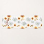 Floral Yogamat (Voorkant (horizontaal))