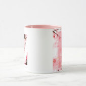 Floral Z Initial Mug | Personalized Name & Traits Mok (Midden)