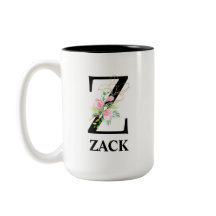  Floral Z monogram alfabet