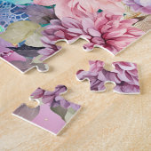Floral Zee Turtle Legpuzzel (Zijkant)