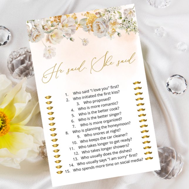 Floral zei dat ze moest raden wie het spel zei (Creator heeft geüpload)