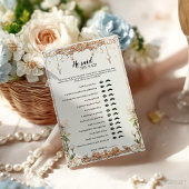 Floral zei dat ze Vrijgezellenfeest spel Kaart zei