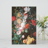 Floral zelfgemaakte zeep product wrap gerecycled p briefpapier (Staand voorkant)