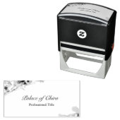 Floral Zelfinktende Stempel (In situ)