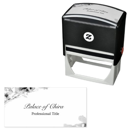 Floral Zelfinktende Stempel (In situ)